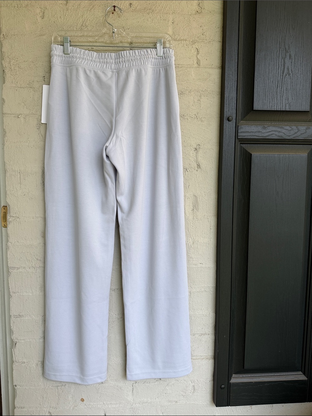 NWT Athleta Seasoft Straight Lounge/Travel Pant In Dove Size Small - Picture 7 of 13